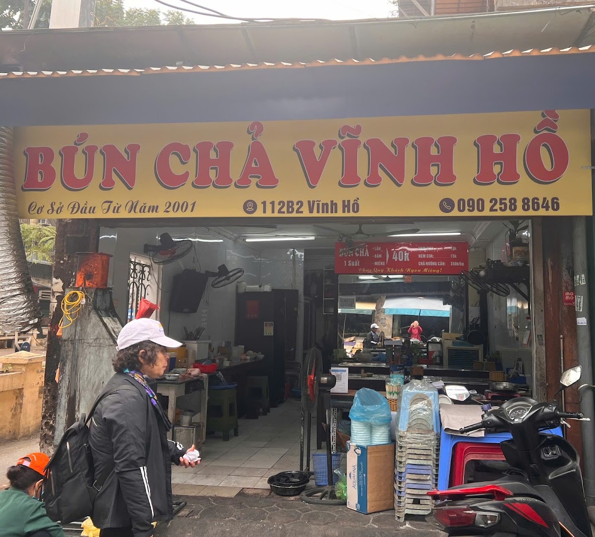 Review địa điểm Quán Bún Chả An Nguyên 112 B2 Vĩnh Hồ trên Google Maps