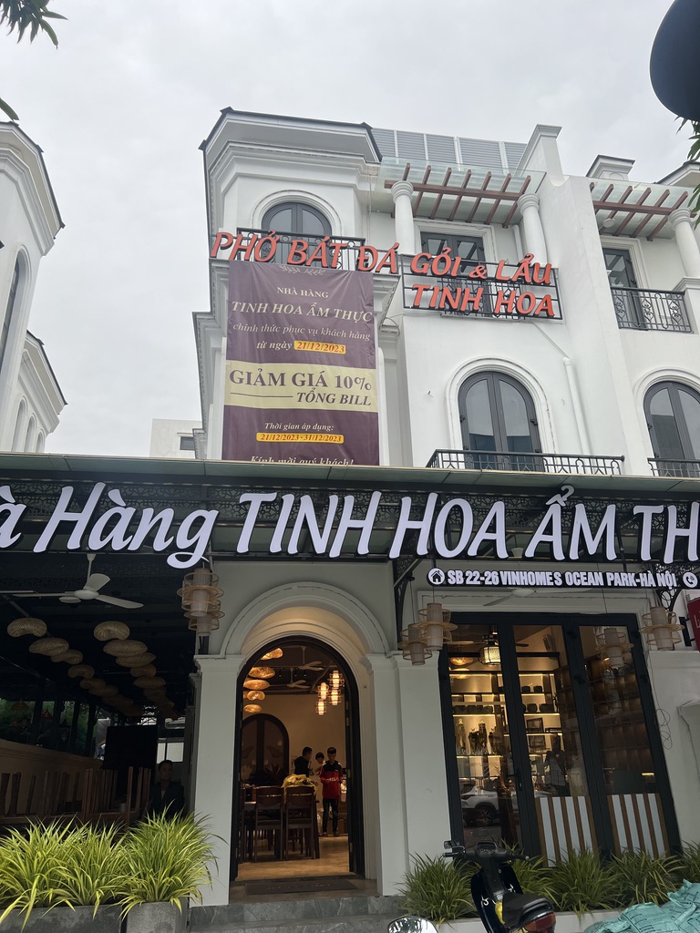 Review địa điểm Nhà hàng Tinh Hoa Ẩm Thực trên Google Maps