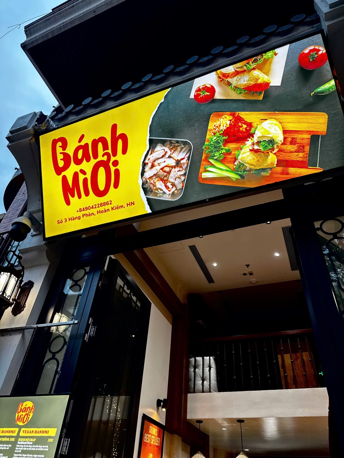 Review Bánh Mì ơi - Hà Nội on Google Maps