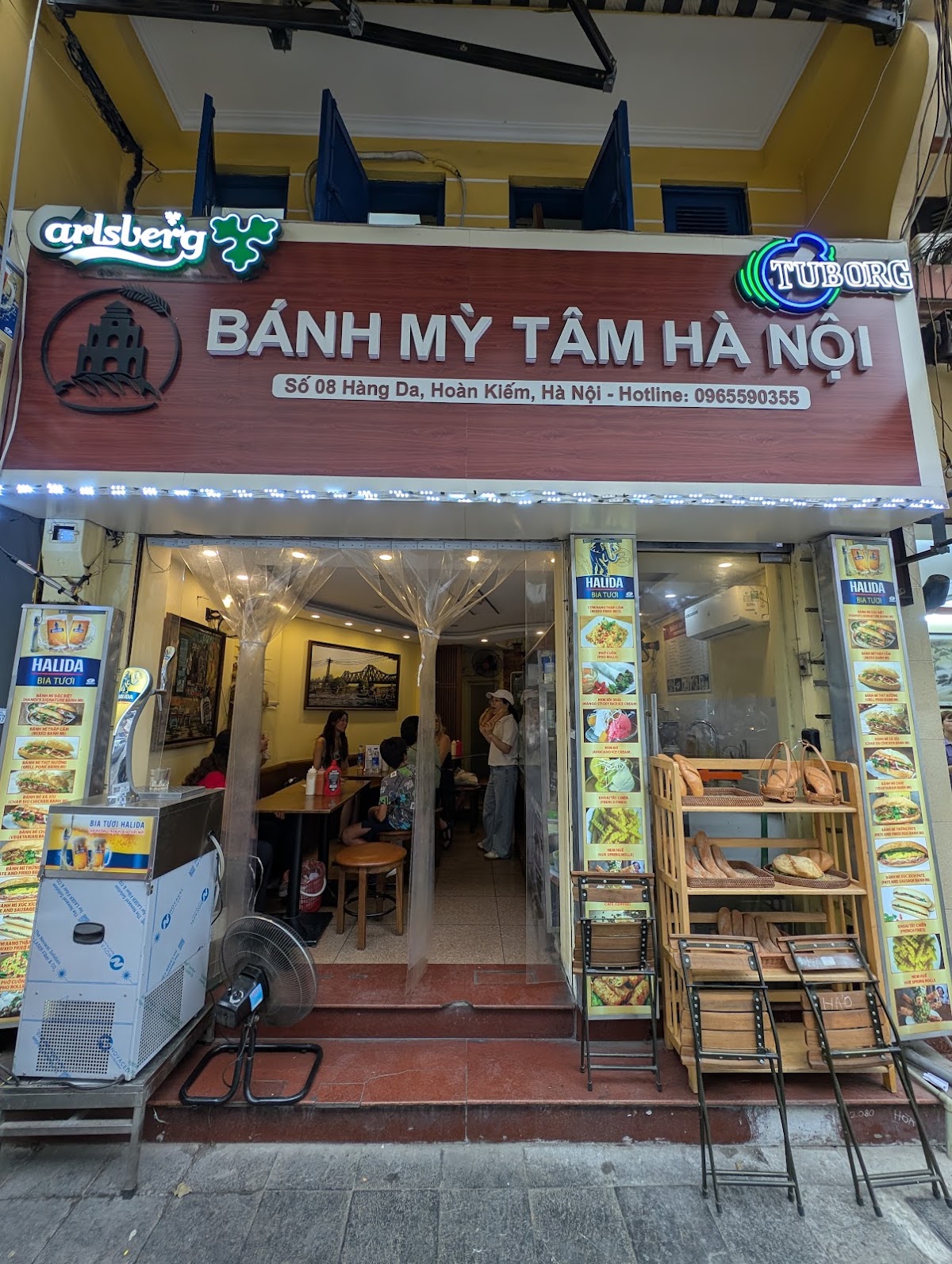 Review địa điểm BÁNH MÌ TÂM HA NOI trên Google Maps