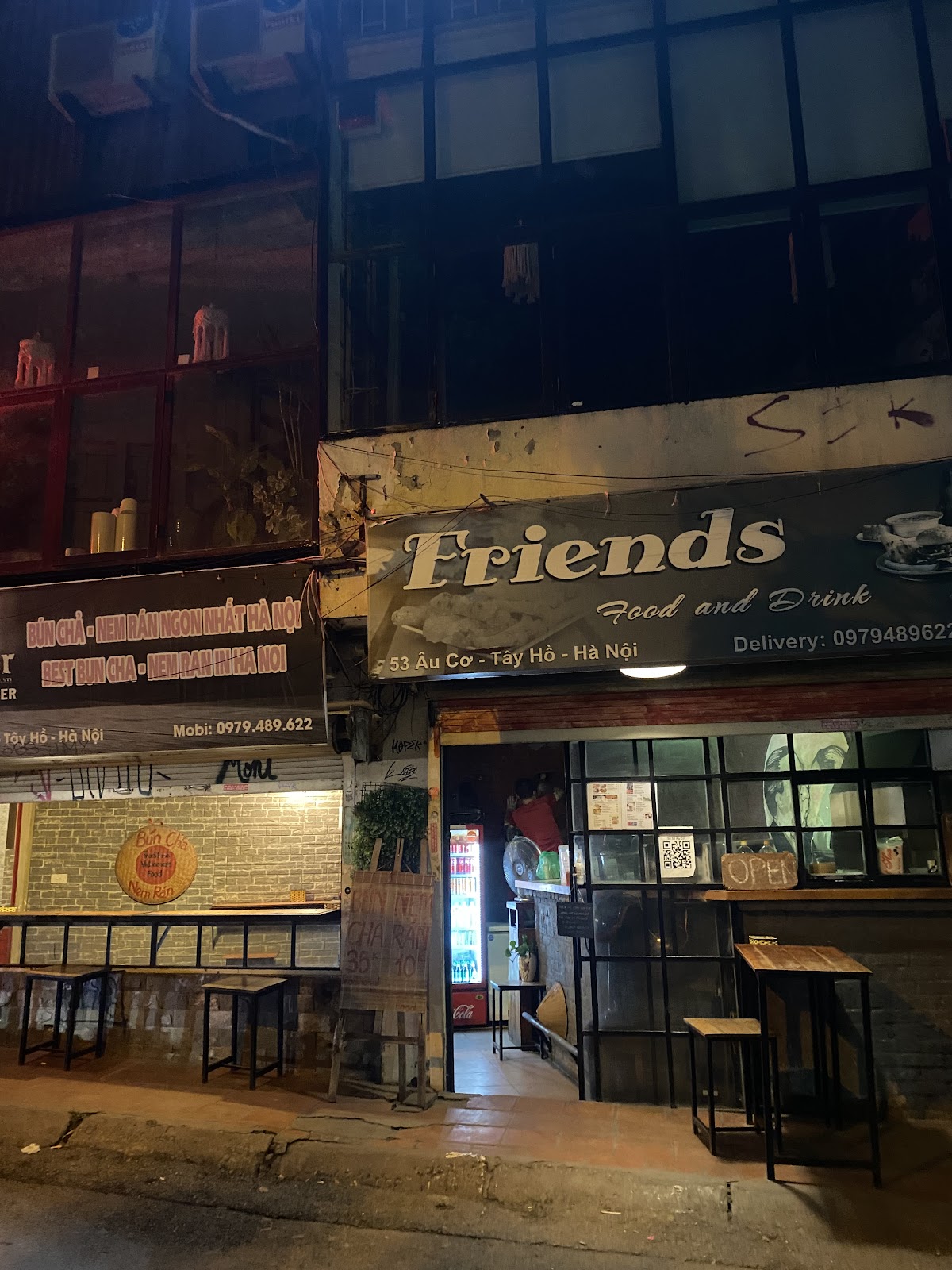 Review địa điểm Friends Bún Chả Ngon Nhất Hà Nội (53Âu Cơ) trên Google Maps