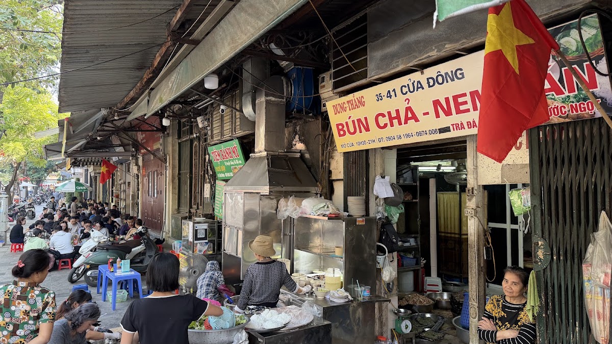 Review địa điểm Bún chả 41 Cửa Đông trên Google Maps