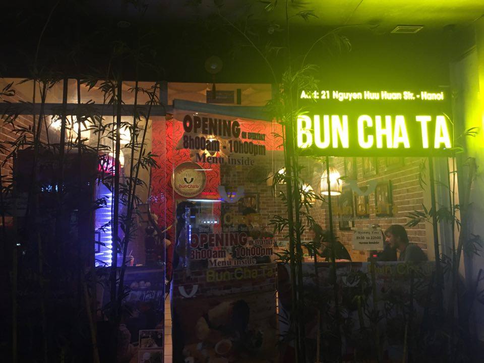 Review địa điểm Bun Cha Ta Hanoi trên Google Maps