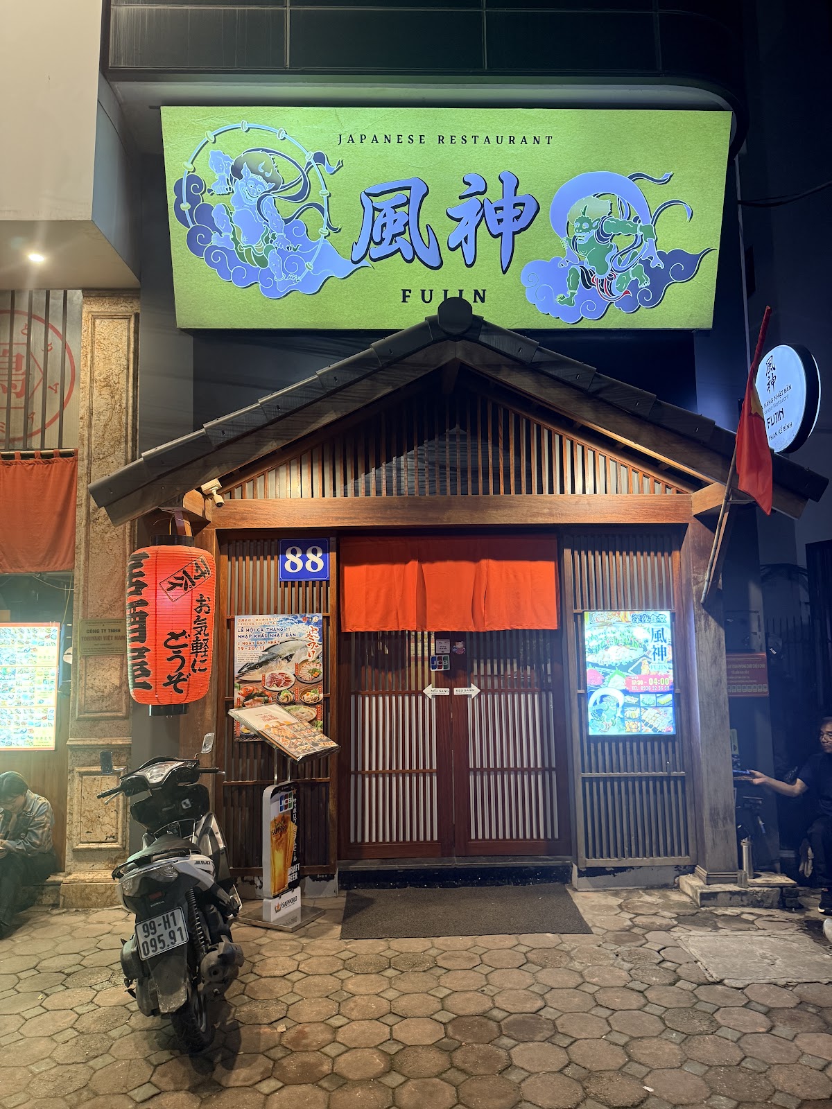 Review địa điểm 風神 - Nhà hàng Nhật Bản Fujin trên Google Maps