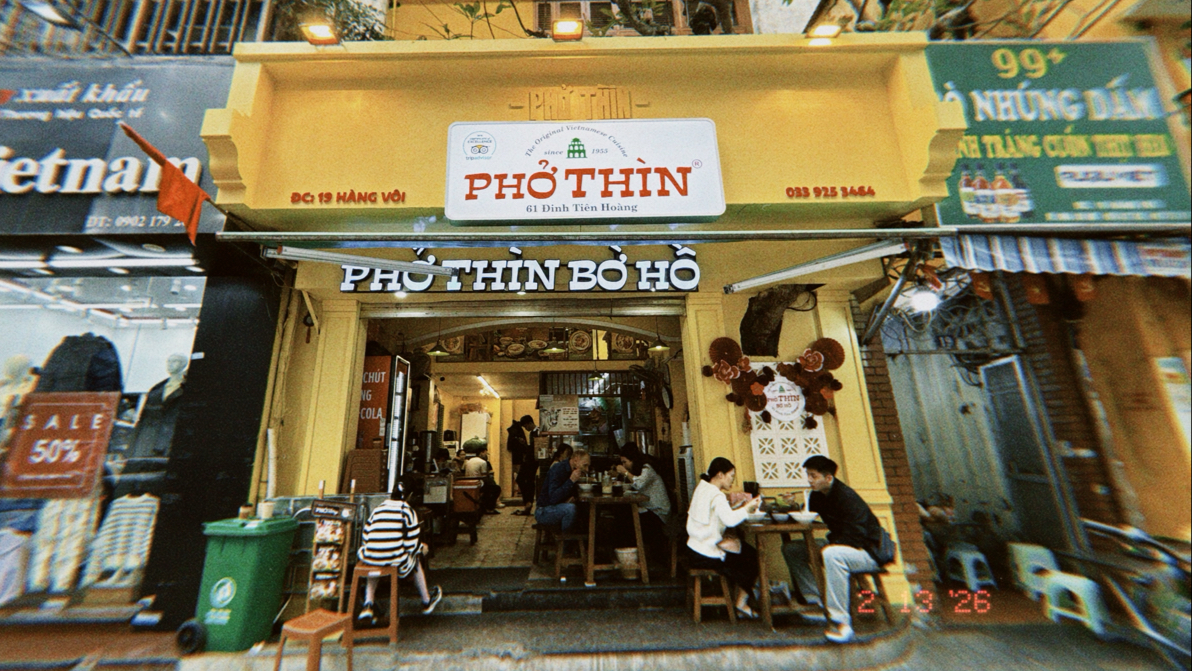 Review địa điểm Phở Thìn Bờ Hồ trên Google Maps