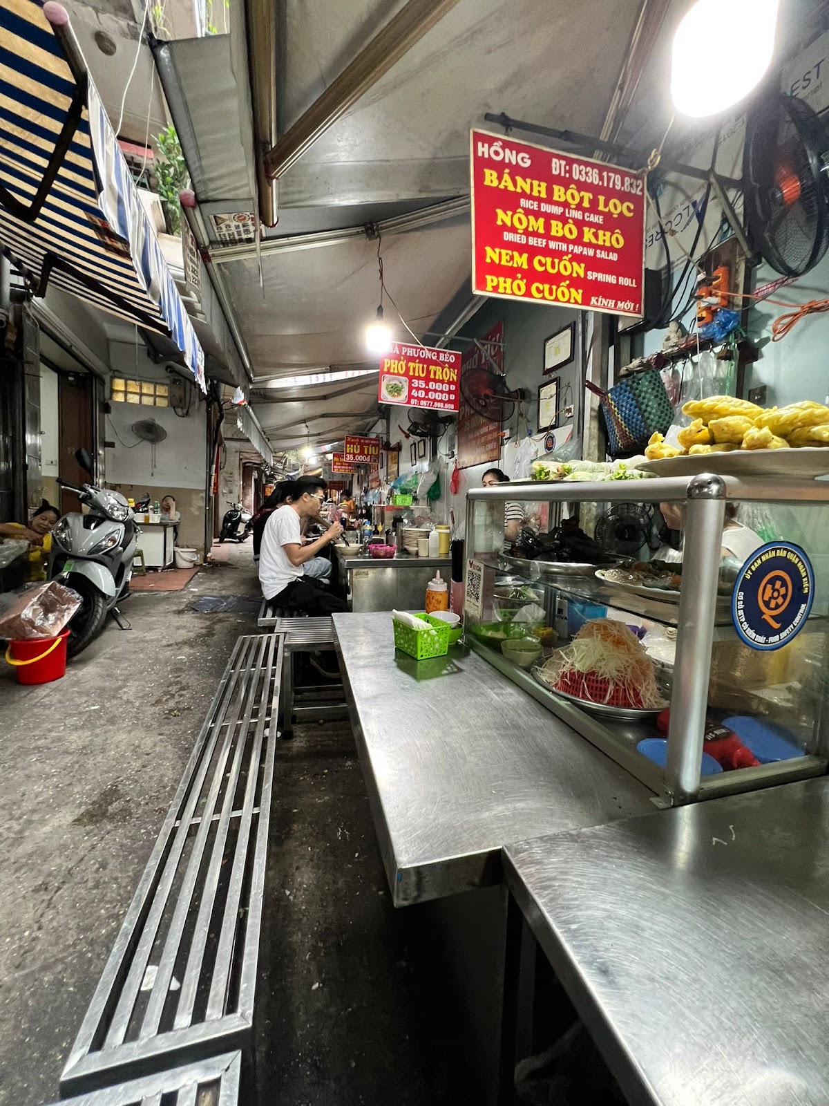 Review địa điểm Bún Chả Cô Nhung trên Google Maps