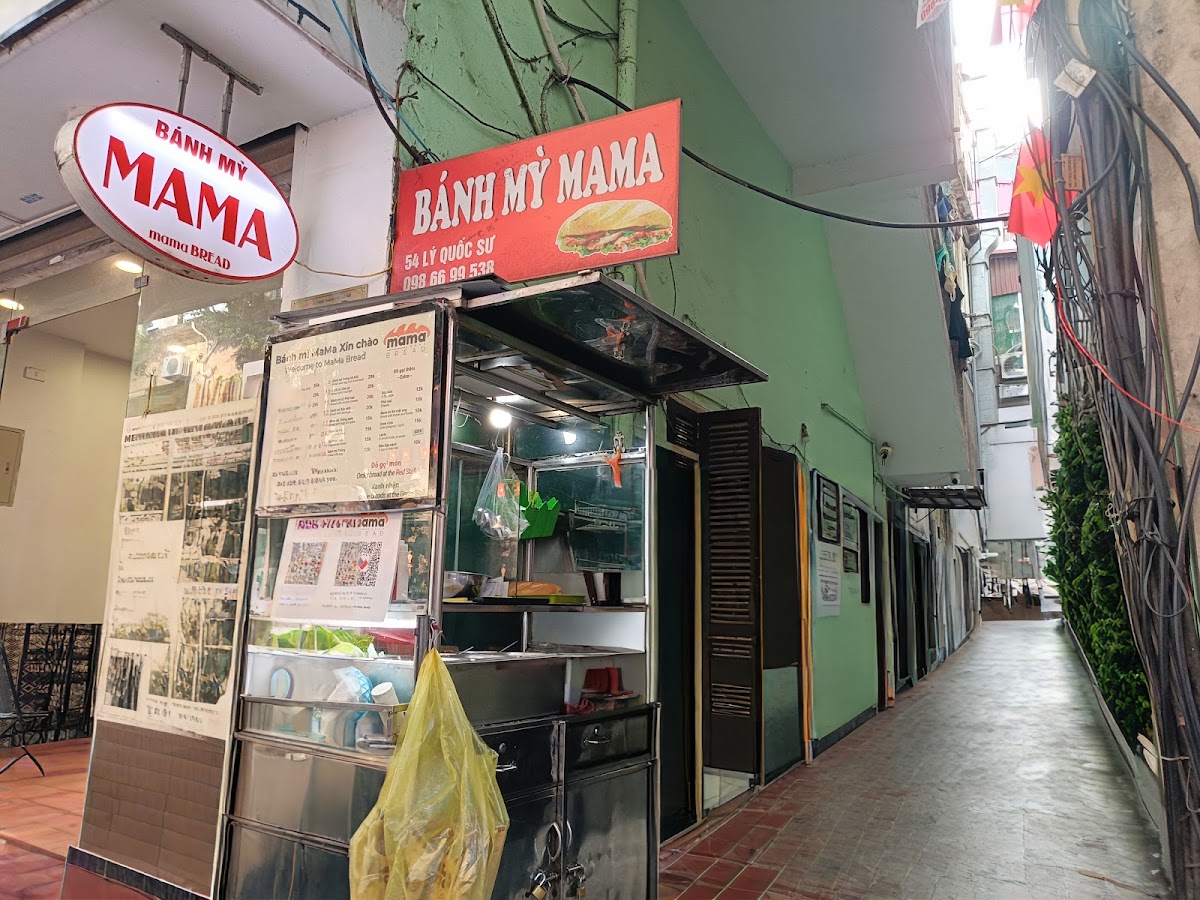 Review địa điểm Bánh mì Mama trên Google Maps
