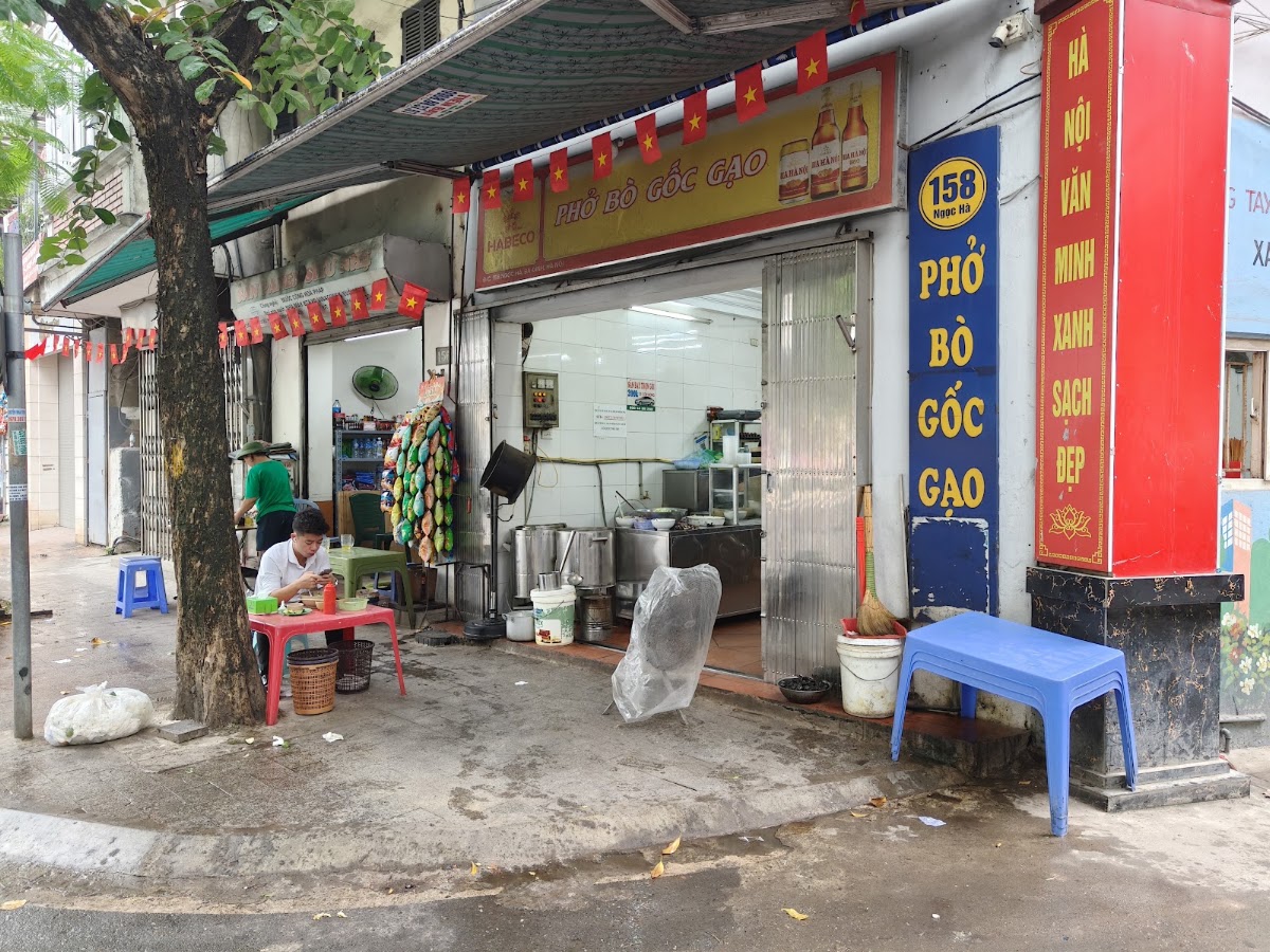 Review Phở Bò gốc gạo on Google Maps