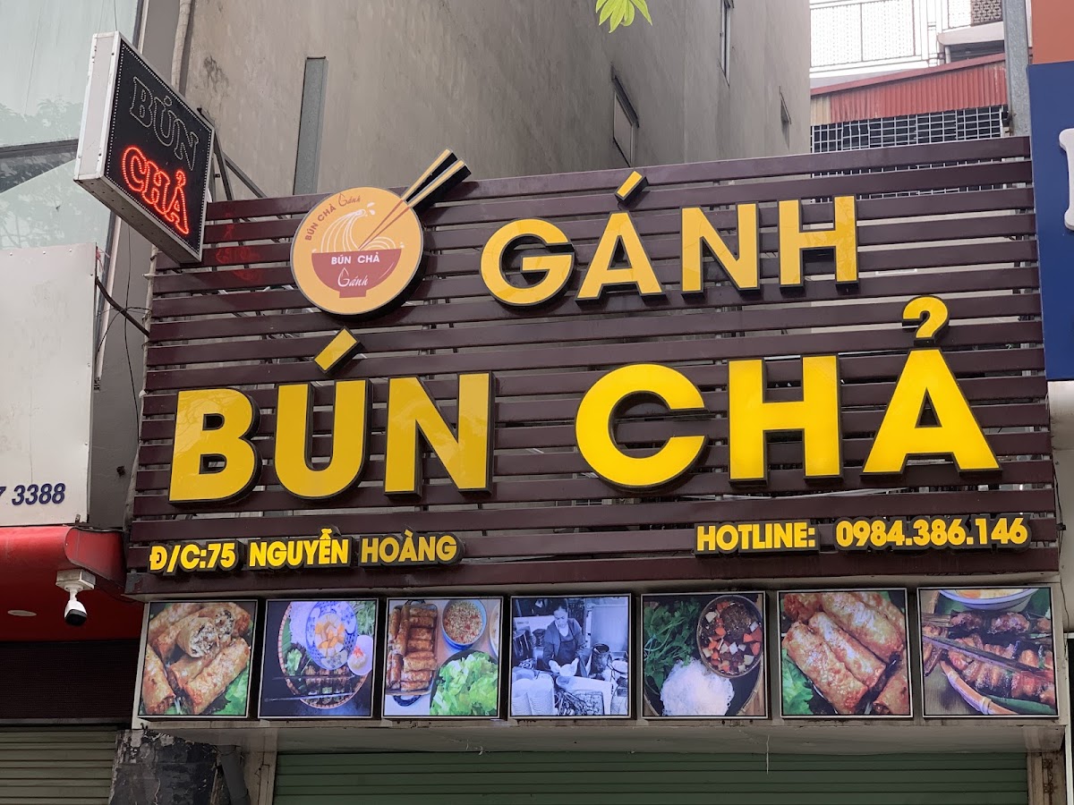 Review địa điểm Bún Chả Gánh - Nguyễn Hoàng trên Google Maps